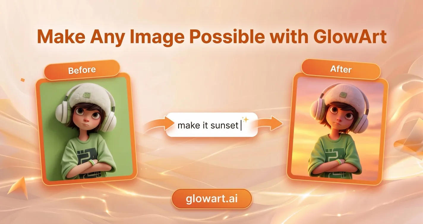GlowArt.ai free AI photo editor